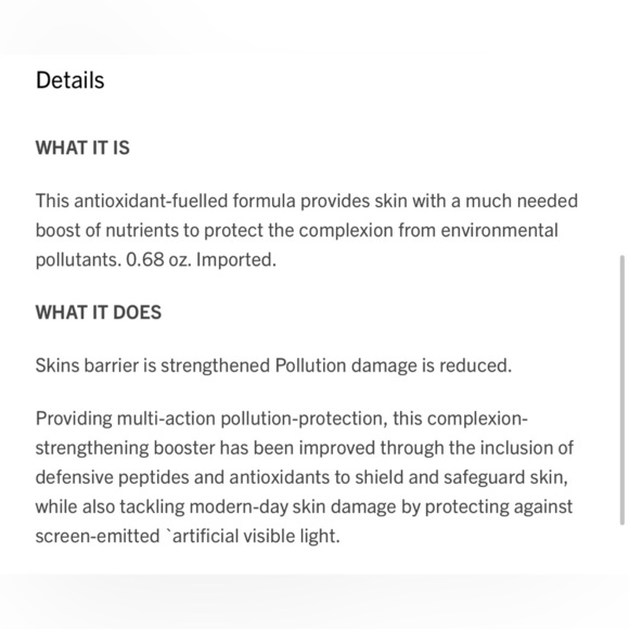 111SKIN NAC Y² Pollution Defence Booster - Booster Defense Anti-Pollution - Picture 2 of 3